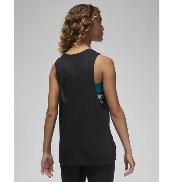 Майка жіноча Jordan Sport Diamond Tank Top Black (FB4629-010), L, WHS, 20% - 30%, 1-2 дні
