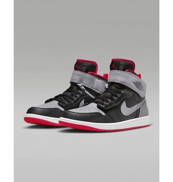 Кросівки чоловічі Jordan 1 Hi Flyease Black/Grey (CQ3835-010), 44.5, WHS, < 10%, 1-2 дні