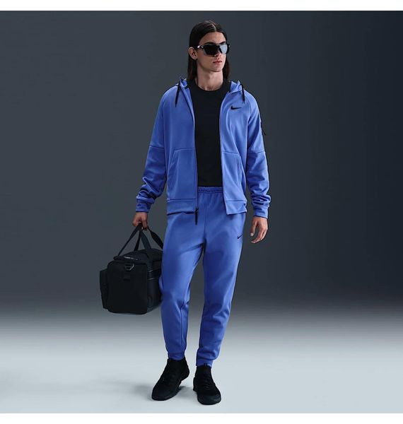 Кофта чоловіча Nike Therma-Fit Blue (DQ4830-411), 2XL, WHS, 10% - 20%, 1-2 дні