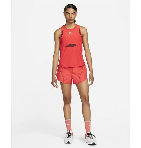 Майка женская Nike Air Dri-Fit Womens Running Tank Orange (DQ6131-696), XS, WHS, 1-2 дня