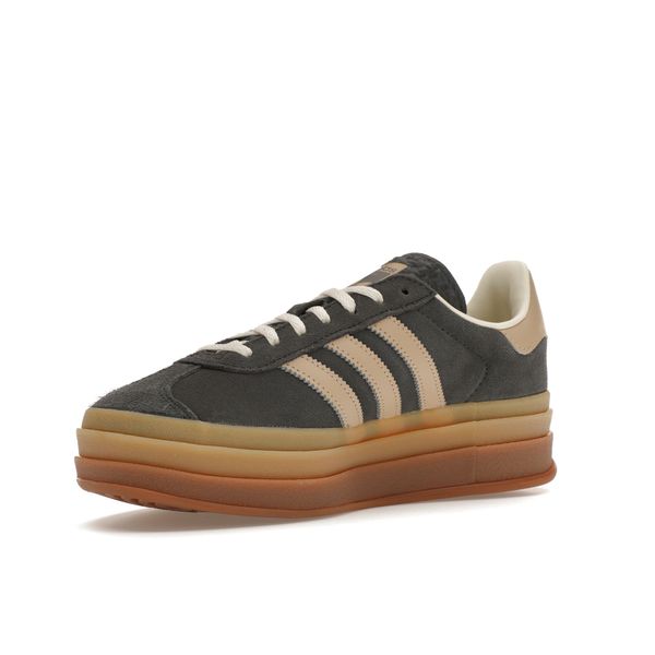 Кроссовки женские Adidas Gazelle Bold Grey Magic Beige Gum (IE0428), 39, WHS, 1-2 дня