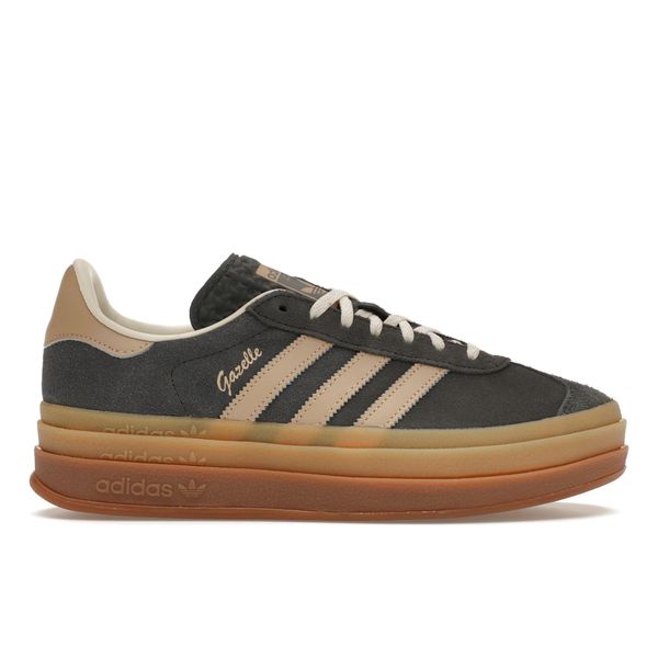 Кроссовки женские Adidas Gazelle Bold Grey Magic Beige Gum (IE0428), 39, WHS, 1-2 дня