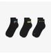 Фотографія Шкарпетки Nike Everyday Plus Cushioned Black (3 ) (DH3827-910) 2 з 4 в Ideal Sport