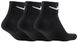 Фотографія Шкарпетки Nike 3Ppk Value Cotton Quarter (SX4926-001) 2 з 2 в Ideal Sport