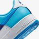 Фотографія Кросівки чоловічі Nike Air Force 1 Low '07 Lv8 Split Light Photo Blue Deep Royal (DZ2522-100) 3 з 4 в Ideal Sport