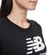 Фотография Футболка женская New Balance Essentials Slacked Logo (WT91546BK) 3 из 4 в Ideal Sport
