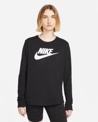 Кофта жіночі Nike Sportswear Essentials Long-Sleeve Logo T-Shirt (FJ0441-010), L, WHS, 30% - 40%, 1-2 дні