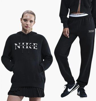 Спортивный костюм женской Nike Nsw Phnx Flc Po Black (IH4054-010__IH4055-010), M, WHS, 10% - 20%, 1-2 дня