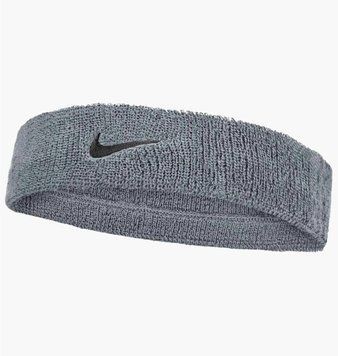 Повязка на голову Nike Swoosh Classic Grey (N.101.2407.005.OS), One Size, WHS, 1-2 дня