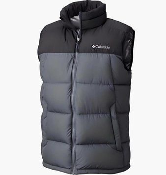 Жилетка мужская Columbia Pike Lake Vest Grey/Black (WO0018-010), L, WHS, < 10%, 1-2 дня