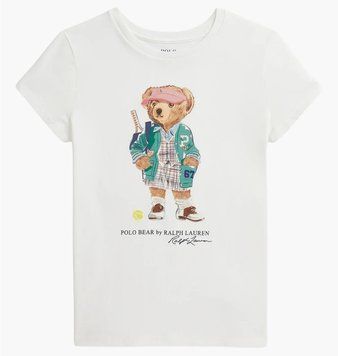 Футболка дитяча Ralph Lauren Polo Bear White (313971122002), M, WHS, 1-2 дні