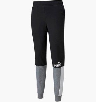 Брюки мужские Puma Ess+ Block Black/Grey (848007-01), L, WHS, < 10%, 1-2 дня