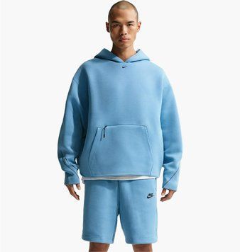 Кофта чоловіча Nike Tech Fleece Blue (IO9941-486), L, WHS, 1-2 дні