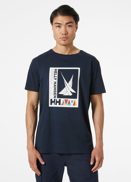 Футболка мужская Helly Hansen Shoreline T-Shirt 2.0 (34222-598), M, WHS, 30% - 40%, 1-2 дня