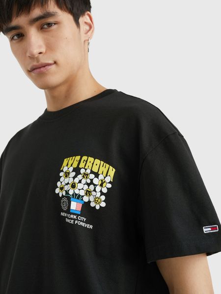 Футболка чоловіча Tommy Hilfiger Homegrown Daisy Logo Relaxed Fit T-Shirt (DM0DM16237), L, WHS, 1-2 дні