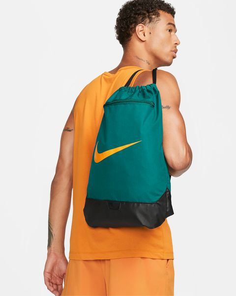 Nike Brasilia 9.5 Training Gymsack (18L) (DM3978-381), One Size, WHS, 30% - 40%, 1-2 дня