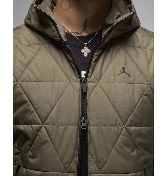 Куртка мужская Jordan Air M J Tf Sprt Stmt Mdwt Jkt Olive (FZ3162-222), M, WHS, 30% - 40%, 1-2 дня