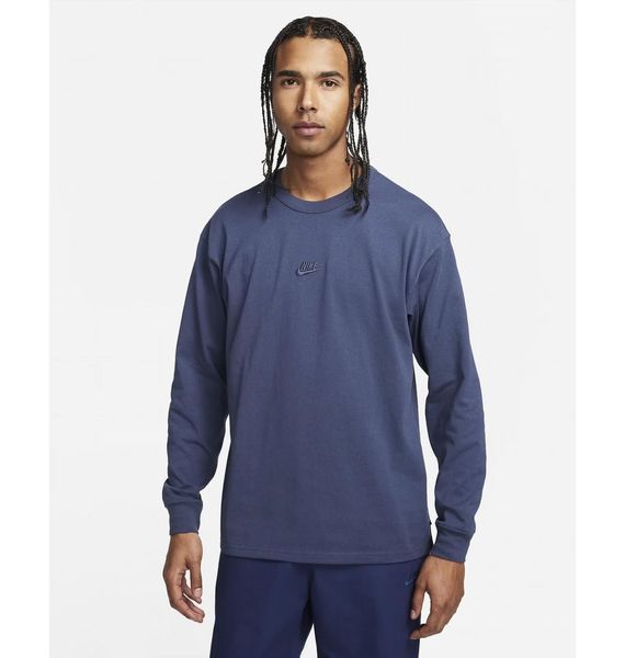 Кофта чоловіча Nike Sportswear Premium Essentials Long-Sleeve T-Shirt Blue (DO7390-437), XL, WHS, 10% - 20%, 1-2 дні