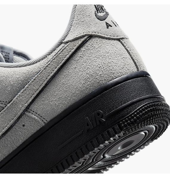 Кросівки чоловічі Nike Air Force 1 07 Lv 8 Grey (HQ1966-001), 45, WHS, 1-2 дні