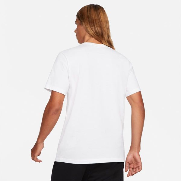 Футболка чоловіча Nike Nsw Icon Swoosh T- Shirt (DC5094-100), L, OFC, 10% - 20%, 1-2 дні