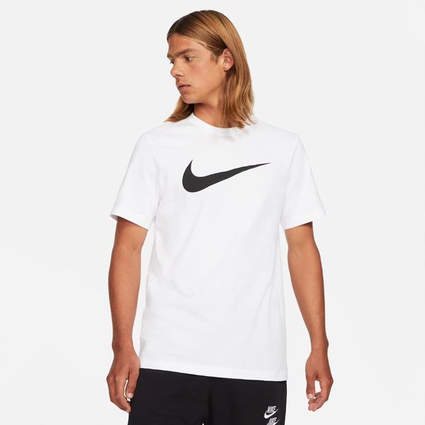 Футболка мужская Nike Nsw Icon Swoosh T- Shirt (DC5094-100), XL, OFC, 30% - 40%, 1-2 дня