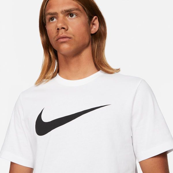 Футболка мужская Nike Nsw Icon Swoosh T- Shirt (DC5094-100), XL, OFC, 30% - 40%, 1-2 дня