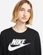Фотографія Кофта жіночі Nike Sportswear Essentials Long-Sleeve Logo T-Shirt (FJ0441-010) 3 з 4 в Ideal Sport
