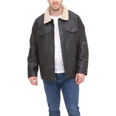 Куртка мужская Levis Faux Leather Sherpa Collar Trucker Jacket (LM9RU545), XL, WHS, 10% - 20%, 1-2 дня