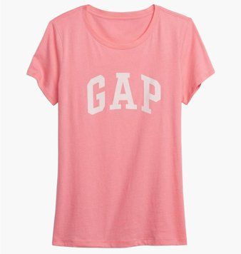 Футболка женская Gap Ss Clsc Tee Pink (268820-68), M, WHS, 20% - 30%, 1-2 дня