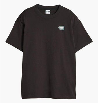 Футболка підліткова Puma Downtown Black (621593-01), L, WHS, < 10%, 1-2 дні