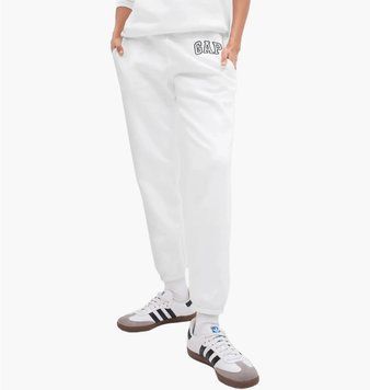 Брюки женские Gap Logo Jogger Sweatpants White (463492-18), L, WHS, 10% - 20%, 1-2 дня