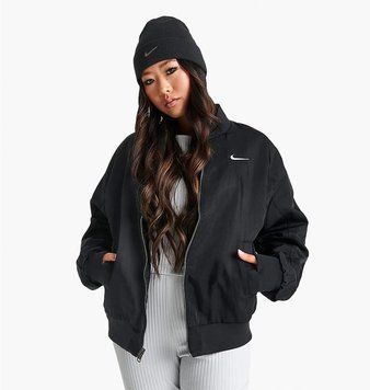 Куртка женская Nike Women's Reversible Varsity Bomber Jacket (DV7876-010), S, WHS, > 50%, 1-2 дня
