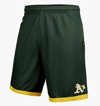 Шорты унисекс 47 Brand Mlb Oakland Athletics Imprint Olive (609515DG-FS), L, WHS, 1-2 дня