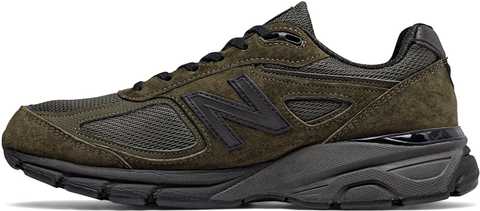 new balance 990v4 running course military green