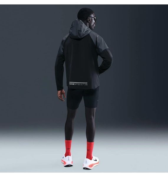 Вітровка чоловіча Nike Miler Black (HV2669-010), 2XL, WHS, 20% - 30%, 1-2 дні