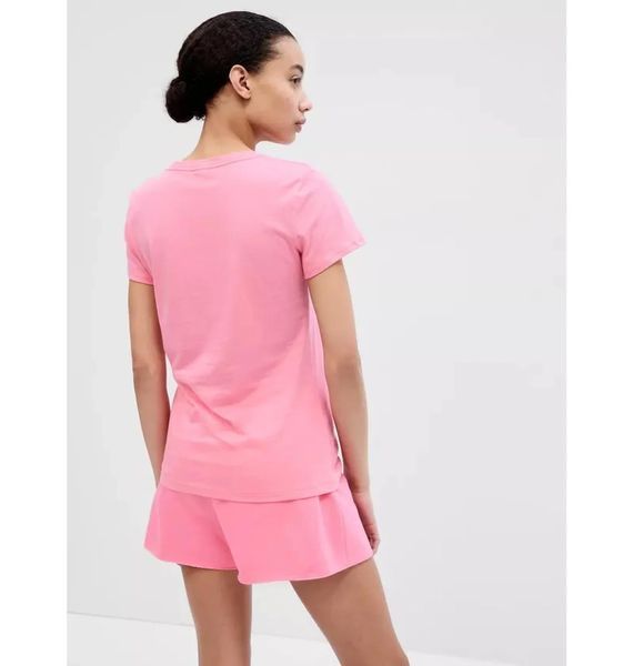 Футболка женская Gap Ss Clsc Tee Pink (268820-68), M, WHS, 20% - 30%, 1-2 дня