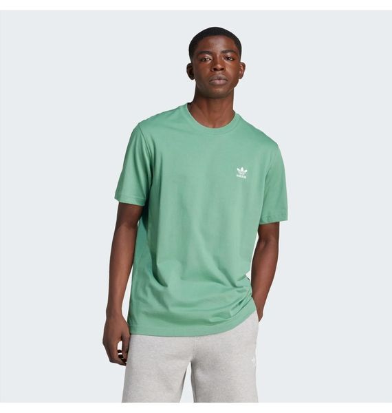 Футболка чоловіча Adidas Trefoil Essentials Green (IN0671), S, WHS, 1-2 дні
