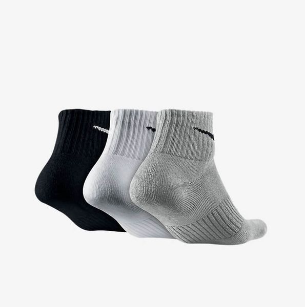 Носки Nike 3Ppk Lightweight Quarter Socks (SX4703-901), 46-50, WHS, 10% - 20%, 1-2 дня
