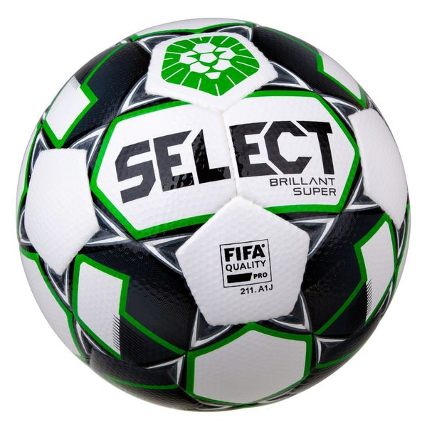 Мяч Select Brillant Super Fifa Pfl (SELECT BRILLANT SUPER PFL FIFA), 5, WHS, 1-2 дня