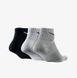 Фотографія Шкарпетки Nike 3Ppk Lightweight Quarter Socks (SX4703-901) 2 з 2 в Ideal Sport
