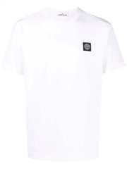 Футболка чоловіча Stone Island White Compass T-Shirt (101524113.A0001), XL, WHS, 10% - 20%, 1-2 дні