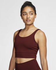 Спортивный топ женской Nike Yoga Luxe Crop Tank (CV0576-273), S, WHS, 1-2 дня