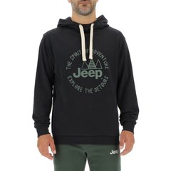 Кофта чоловічі Jeep Hooded Sweatshirt The Spirit Of Adventure (O102567-B964), L, WHS, 1-2 дні
