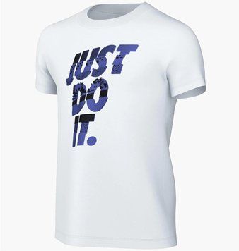 Футболка детская Nike T-Shirt Sportswear White (DO1822-100), M, WHS, 1-2 дня