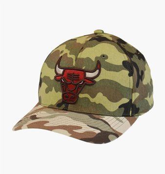 Кепка Mitchell & Ness Nba Chicago Bulls Woodland Desert Stretch (6HSSMM19494-CBUCMWD), One Size, WHS, < 10%, 1-2 дні