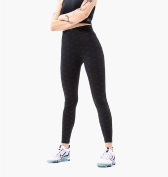 Лосины женские Nike Air Aop Hr Tgt Blk Black (DQ6573-010), S, WHS, < 10%, 1-2 дня