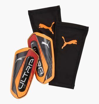 Футбольные щитки унисекс Puma Ultra Flex Sleeve Orange (030987-05), M (135-155 СM), WHS, 1-2 дня