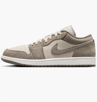 Кроссовки мужские Jordan 1 Low Beige/Grey (IU7552-040), 36, WHS, 1-2 дня
