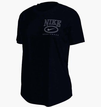 Футболка женская Nike Nsw Club Ss Tee Cc (IB2447-010), XS, WHS, < 10%, 1-2 дня