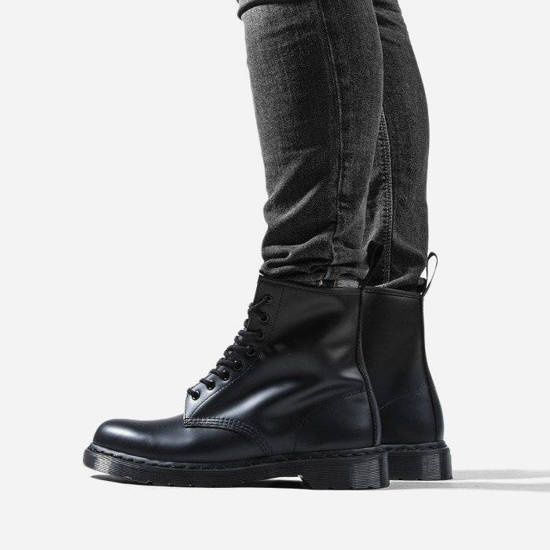 Черевики жіночі Dr. Martens 1460 Mono Black (14353001), 36, WHS, 10% - 20%, 1-2 дні